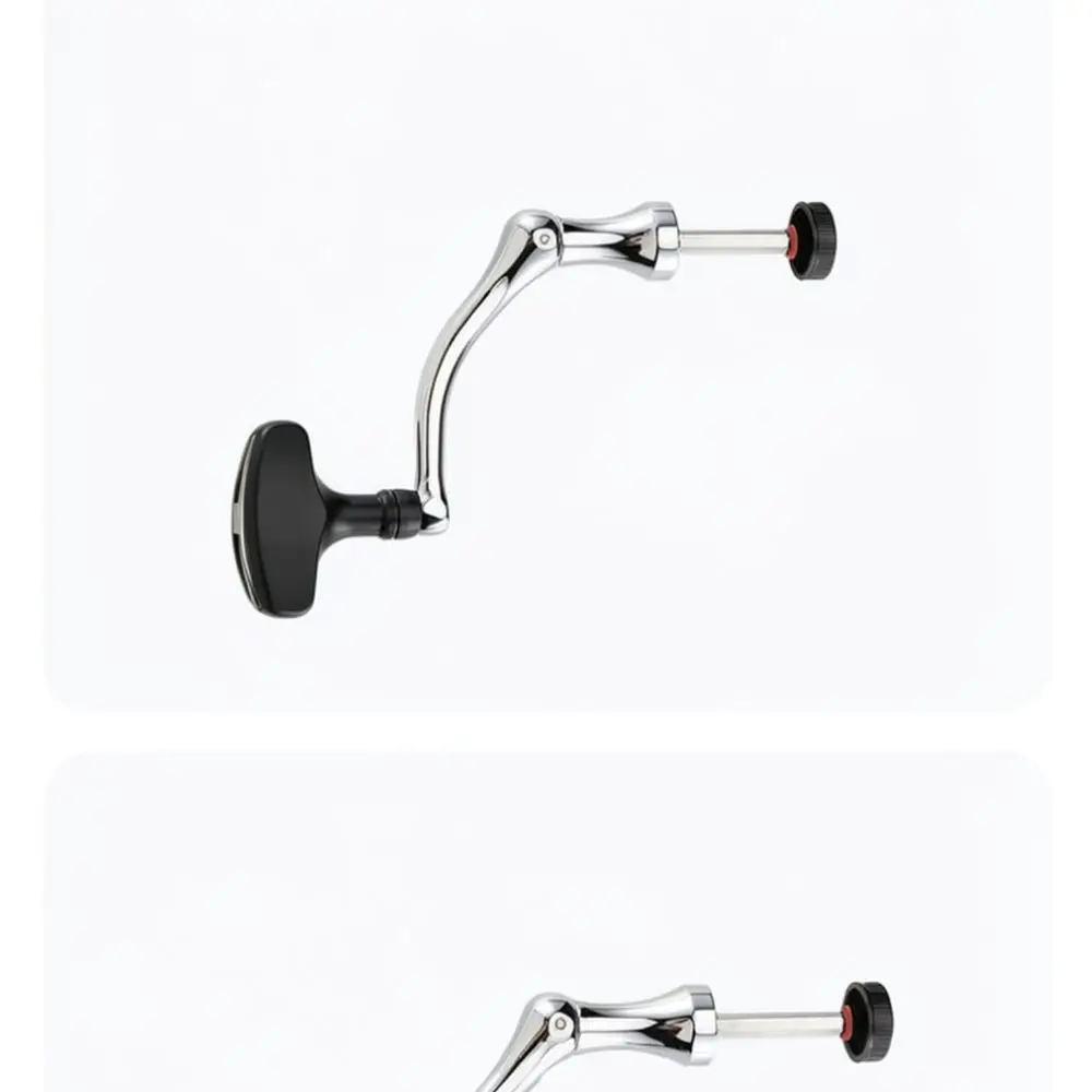 Metal Fishing Reel Handle For Haodun Foldable Rocker Arm Replacement Durable Gear Parts For Spinning Sea Lure Rods