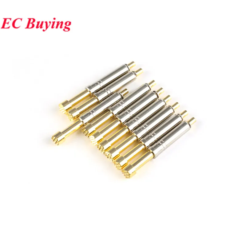 2-20 pezzi sonde di contatto per test PH-2A/2H/3A/3H/4A/4B/4D/4G/4H/5A/5B/5D/5H/5J/6A/6D/6G/6H sonda per test a molla retrattile Pogo Pin