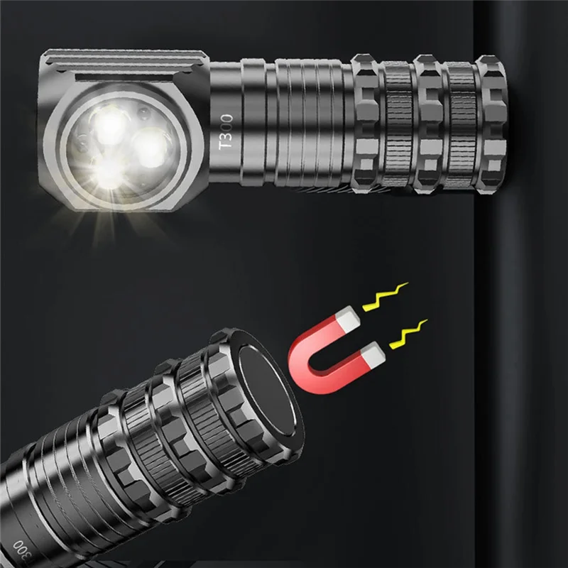 ABKI-XINSITE มัลติฟังก์ชั่น Strong ไฟหน้าแบบพกพาไฟฉายกันน้ําทํางานสําหรับตั้งแคมป์กลางแจ้ง,ตกปลา,ฉุกเฉิน