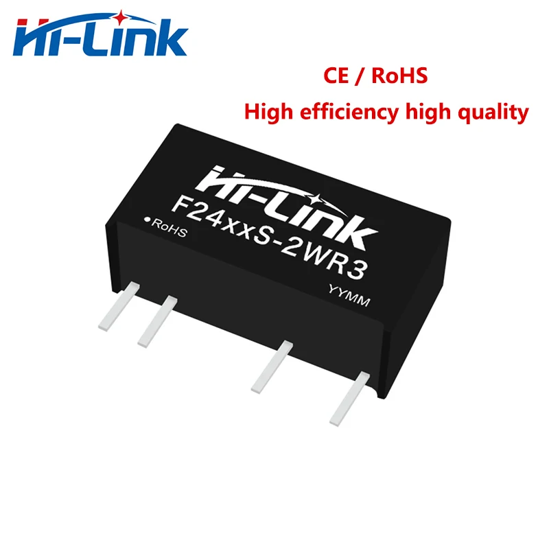 Hi-Link 10pcs/lot F2403S-2WR3 F2405S-2WR3 F2409S-2WR3 F2412S-2WR3 F2415S-2WR3 F2424S-2WR3 2W DC DC Converter Power Supply Module