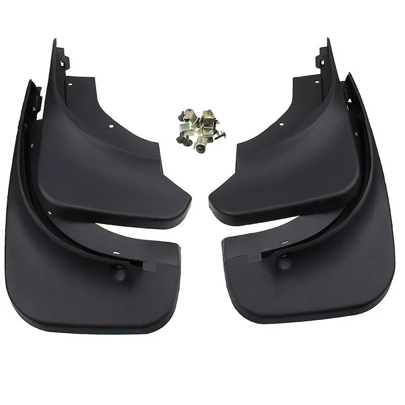 Car Mud Guards Splash Guards Mud Flaps fit For Volkswagen Touareg 2006-2010 mudguard 4 pcs / Set