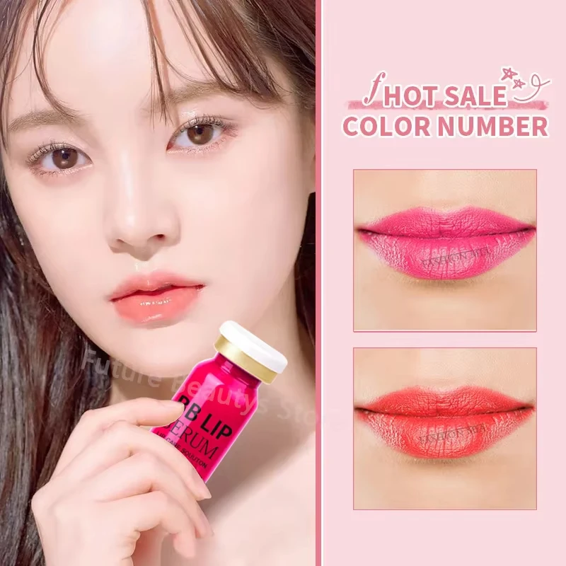 Korea 8ml BB Lips Cream Serum Starter Kit Persistent Colorfast Lip Gloss Pigment Moisturizing Nourishing Lip Skin Treatment