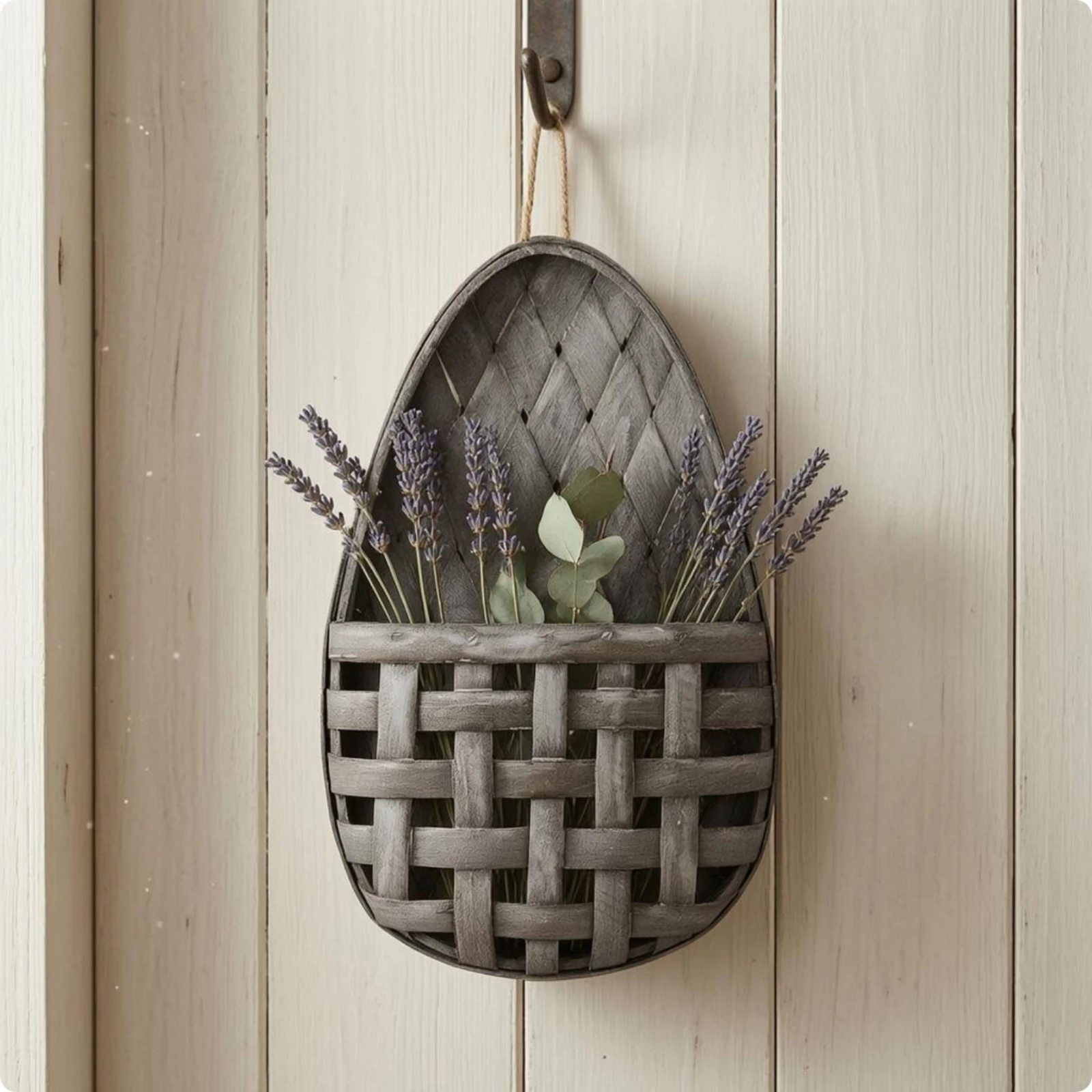 

Teardrop Wall Basket Storage House Decoration