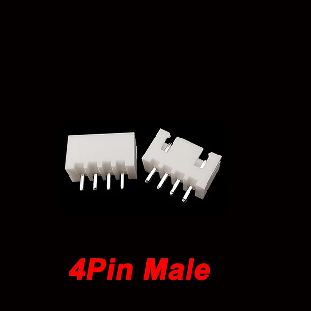100Pcs JST XH 2,54 2/3/4/5Pin Männlich Weiblich Material Stecker Führt Pin Header gehäuse Terminal Kunststoff Shell Stecker Buchse