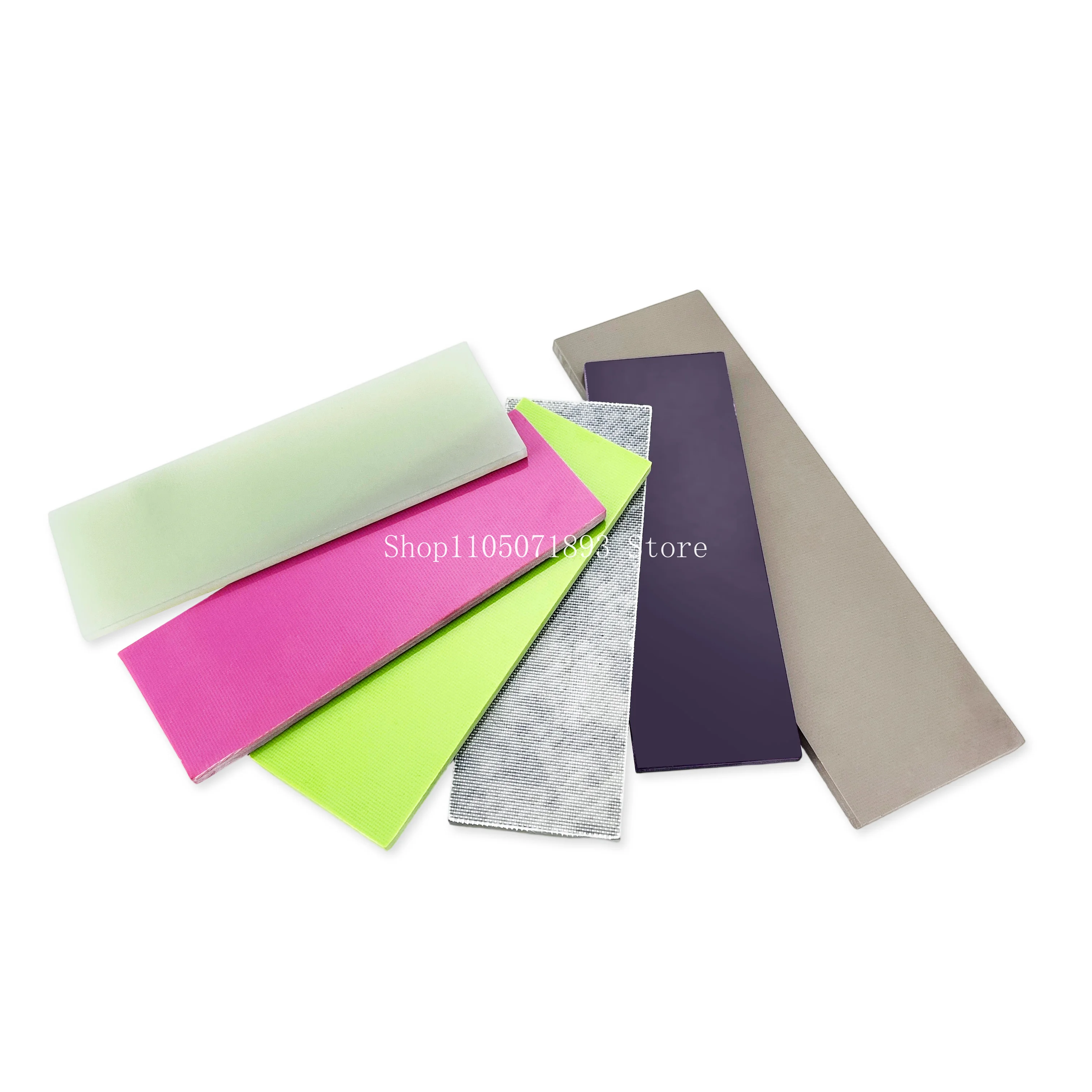 2 Pieces Composite G10 Tool Patch Material DIY Handmade Knife Handle Making Material G10 Knife Handle Material Craft Material