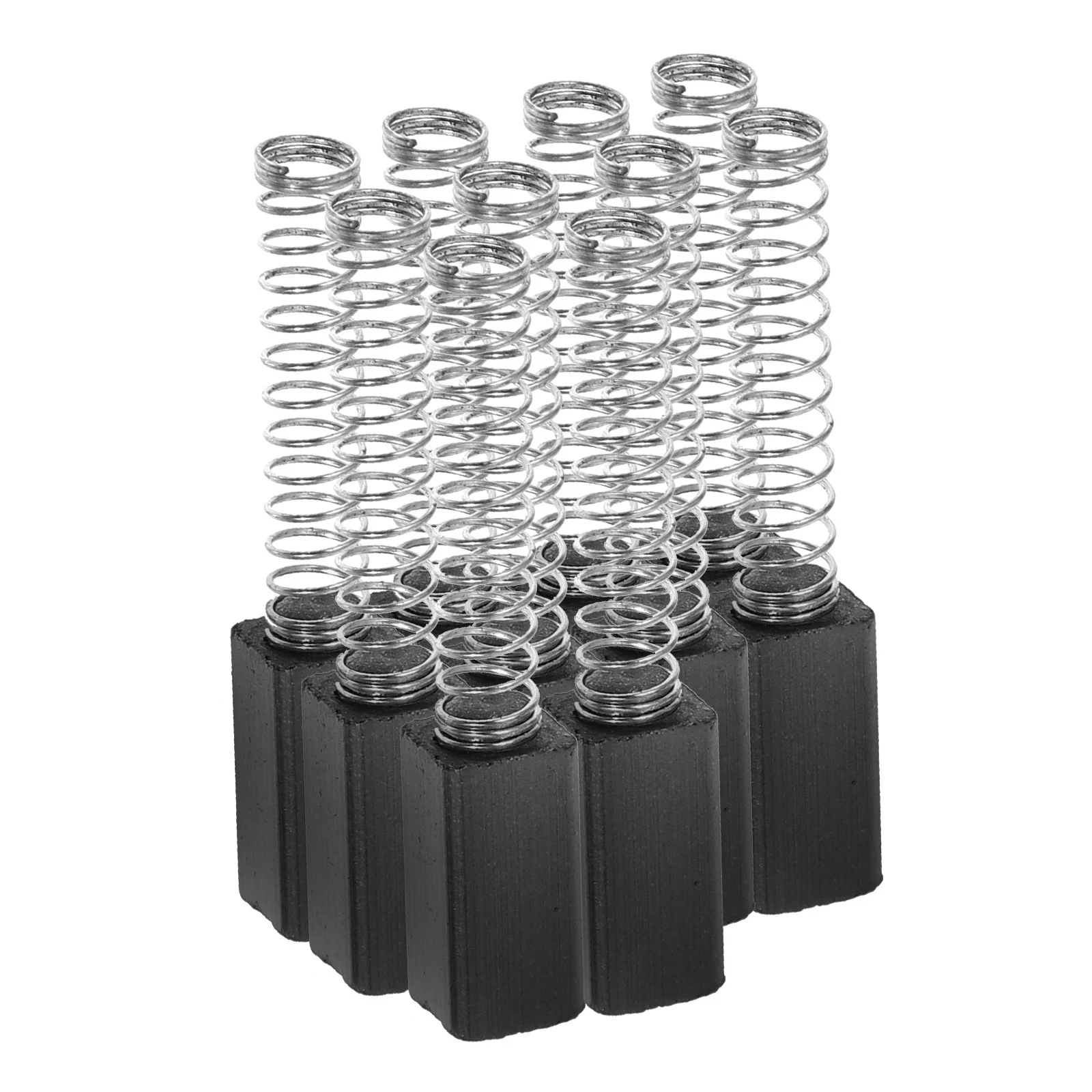 

10pcs Carbon Brush Kit For Sewing Machine Motor Repair Compatible With Power Drills Jig 250W Small Motor Parts