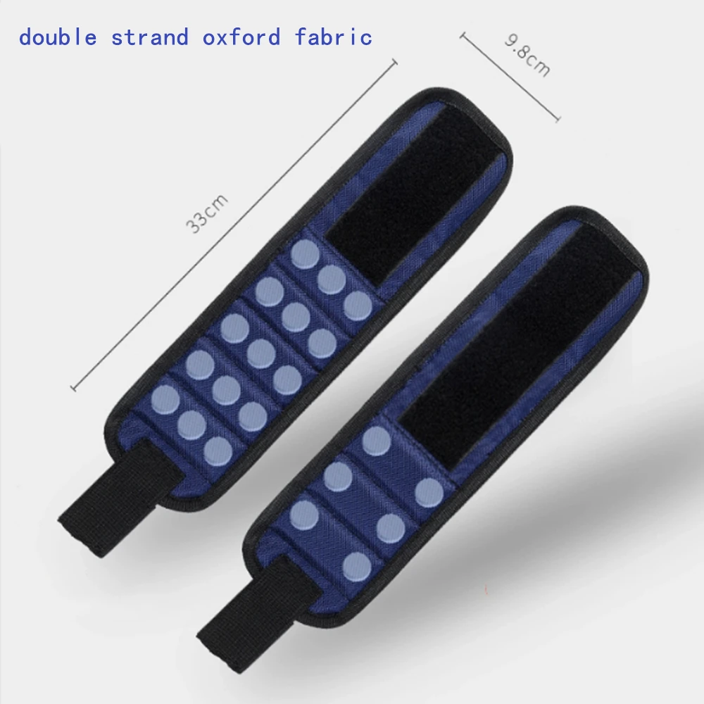 

1Pc Magnetic Wristband Tool Attracting Metal Nail Strong Magnetic Wrist Strap Magnet Multifunctional Hand Band Holder Straps Neo