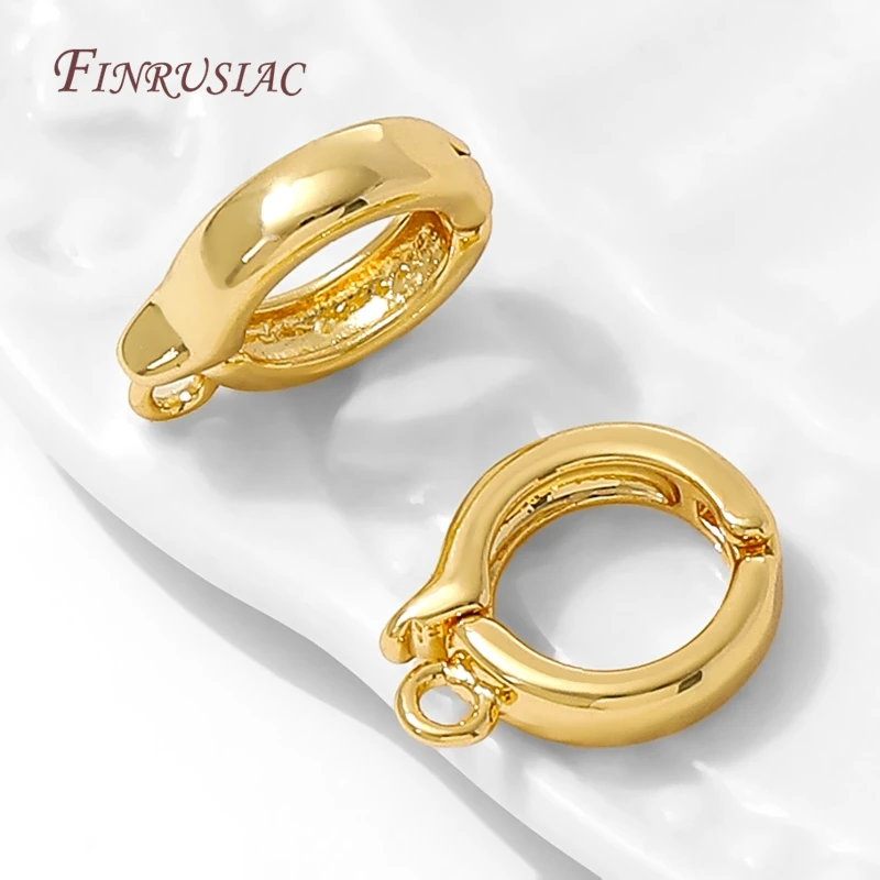 18K Gold Plated Beads Bails For Pendants,Jewelry Making DIY Pearl Necklaces Charm Holder,Jewelry Bails Connectors Accessories
