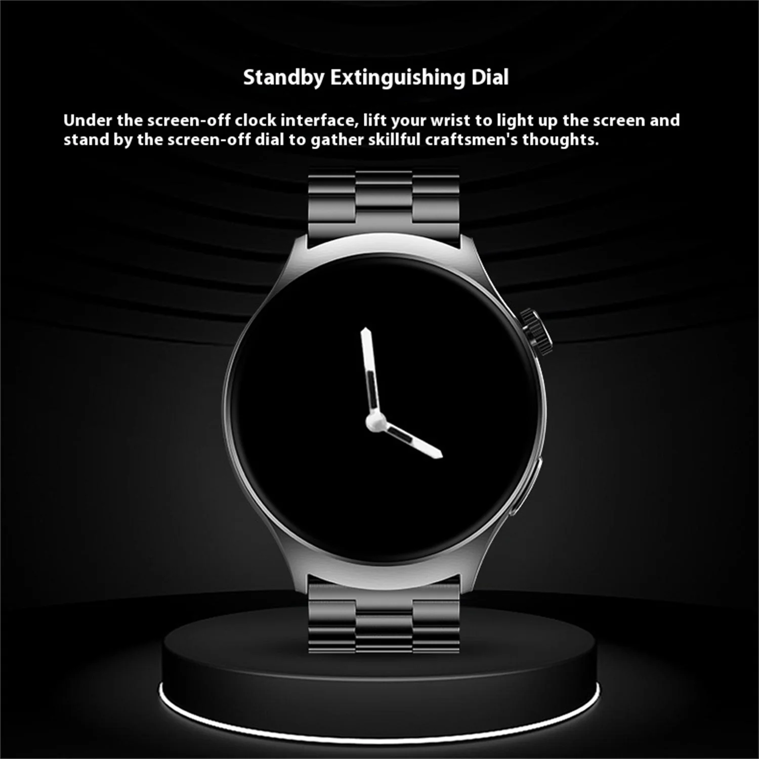 

New smartwatch watch4 high-end large screen Bluetooth micro payment sports health heart rate NFC access control call