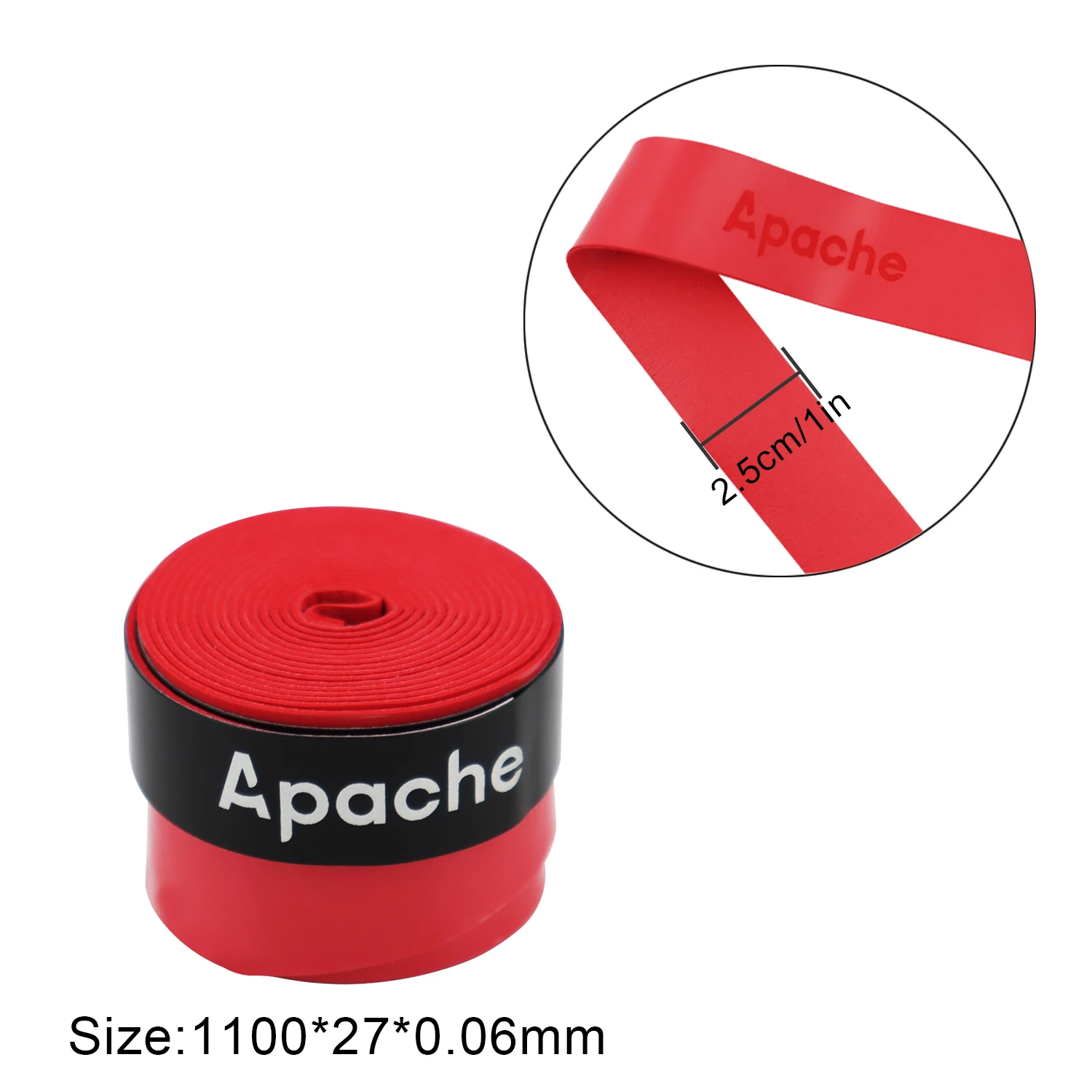 Adereços antiderrapantes da raquete do tênis, 60pcs, 0.06mm, acessórios do badminton