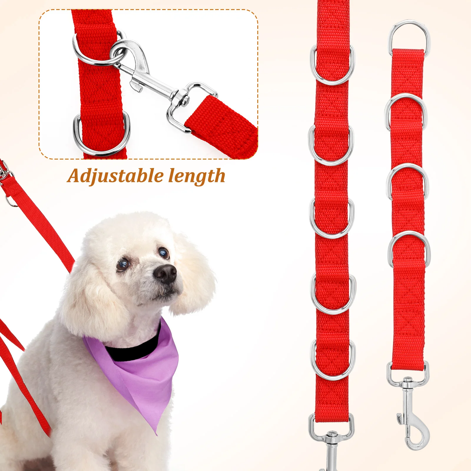 1セット ペットロープ 調節可能な犬用入浴コード 耐久性のあるグルーミングテーブルアクセサリー 犬の入浴グルーミングヘルパーストラップ