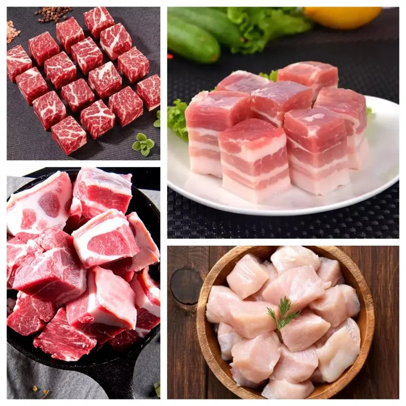 เครื่องตัดเนื้อ, เครื่องตัดเนื้อแบบตั้งโต๊ะ, เครื่องตัดเนื้อแบบลูกเต๋า, เครื่องตัดเนื้อ