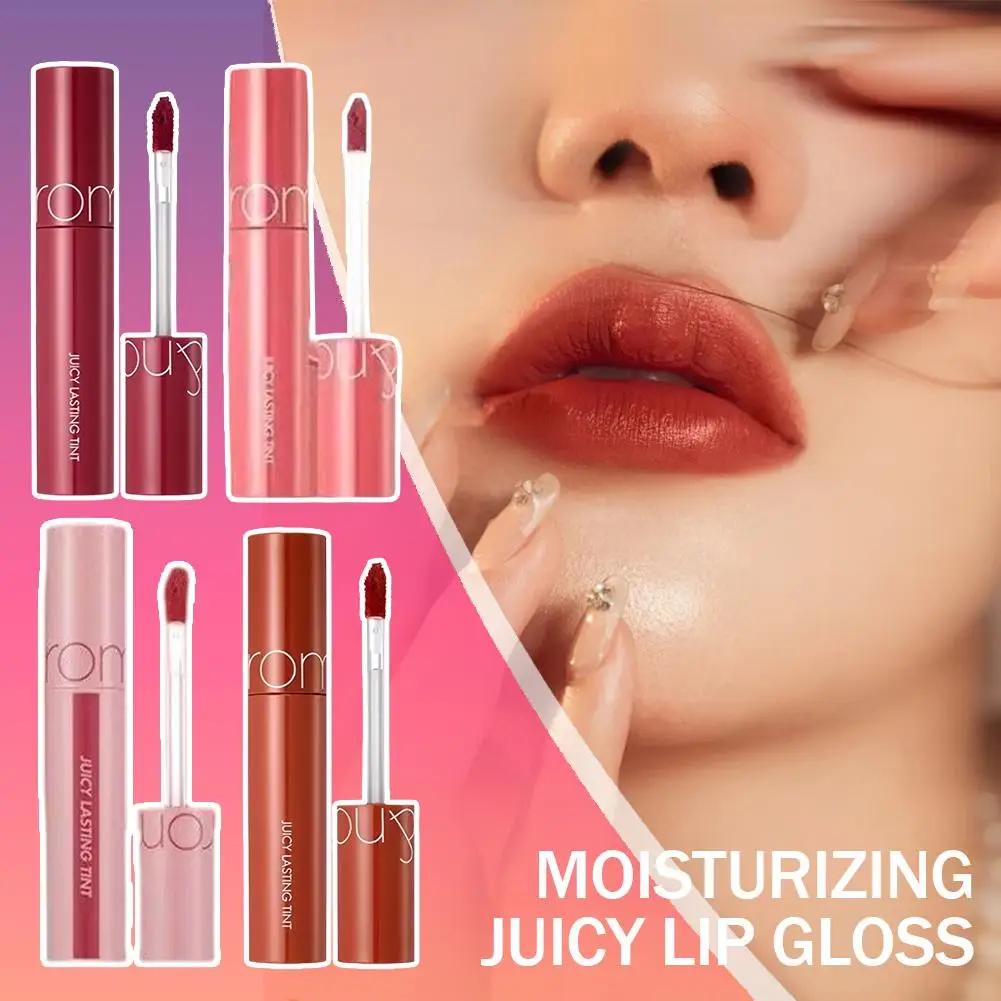 Multi Color Hydrating Lip Gloss - Long Lasting Moisturizing Brightening Lipstick Glossy Lip Tint Smooth Non-sticky Daily Lip