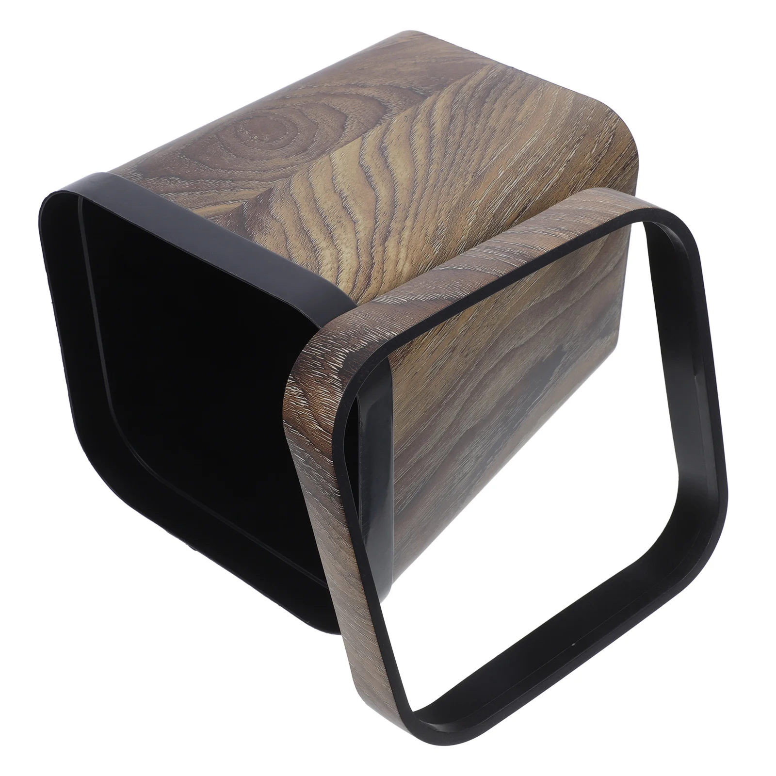 

1pc Square Trash Can 10L Plastic Waste Bin For Home Office Hotel Rubbish Storage Container Sturdy Waste Organizer