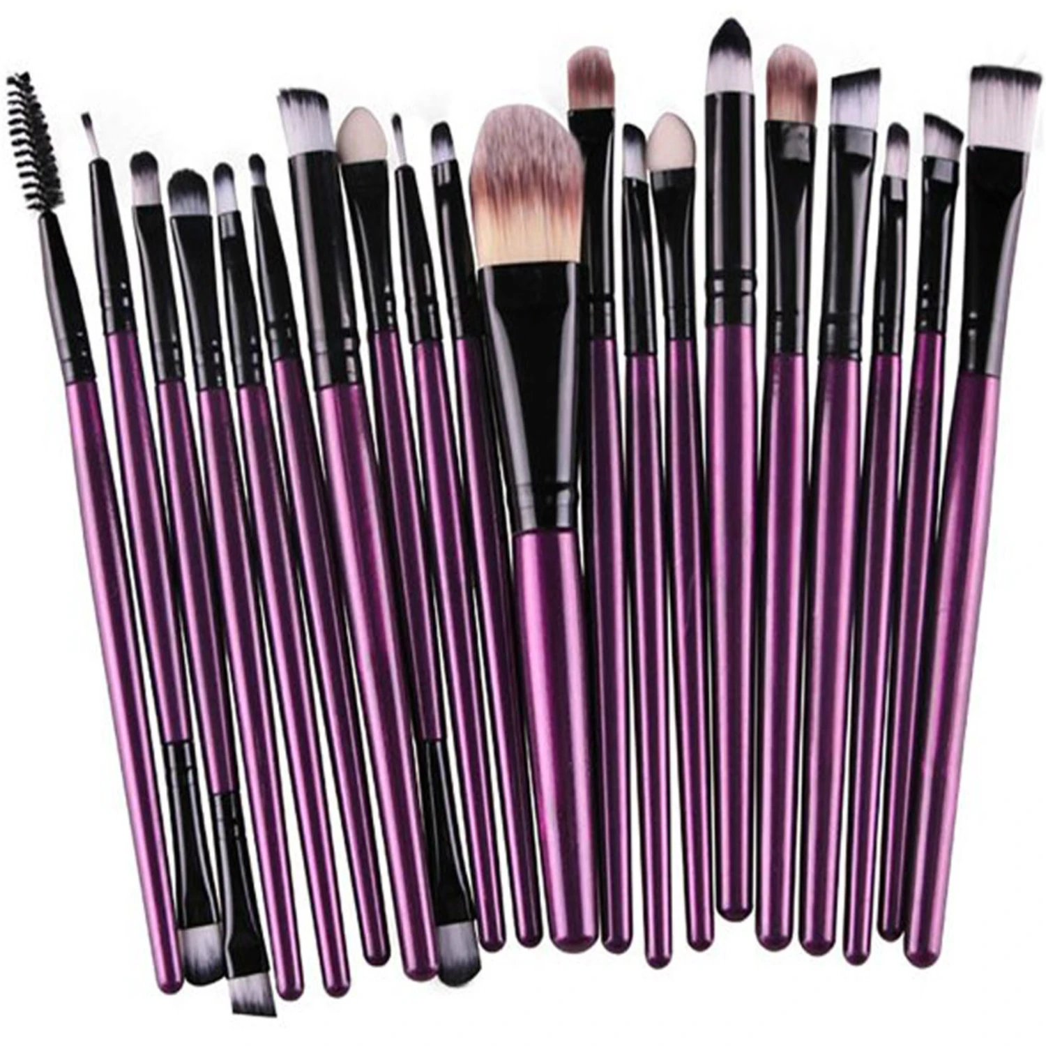 

Makeup Brushes, 20 PCS Makeup Brush Set tools Make-up Toiletry Kit Wool Makeup Brush Set Makeup sponges Beauty Eyelashes Unbrush