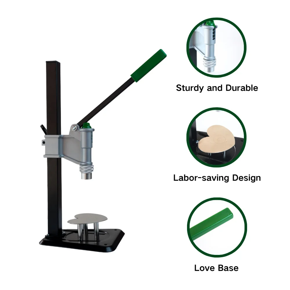 Hand-pressed perfume sealing and capping machine, mist spray dispenser, perfume capper