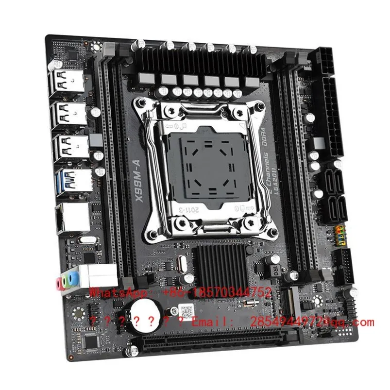 New X99 Desktop Computer Main Board Original Chip DDR3/DDR4 Multi-open 2011 Platform Supports M.2