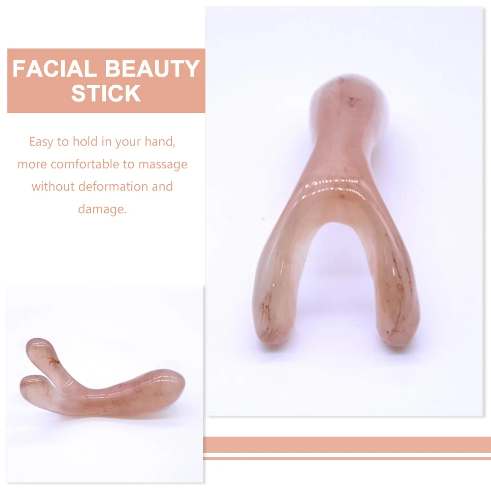 

Resin Nose Scraper Massager Portable Facial Acupoint Tool Smooth H held For Skin Care Nose Scraping Beauty Stick