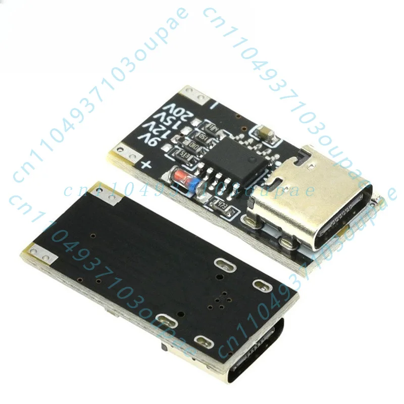 USB-C PD QC Trigger Board Decoy Module Type-C Fast Charge 5V 9V 12V 15V 20V Breakout DIY For Power Bank Charger Test