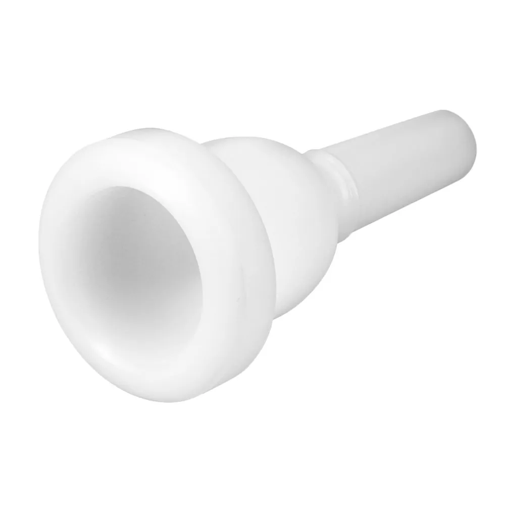 

Мундштук для трубы, белый пластиковый, сменный, для начинающих, для выступлений, с отличным качеством звука, прочный, инструмент для игры на трупе.