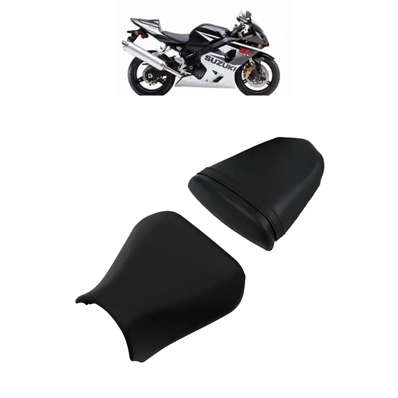 Motorcycle Acsessories Front Driver & Rear Seat Pillion For Suzuki GSXR600 GSX-R 600 2004-2005