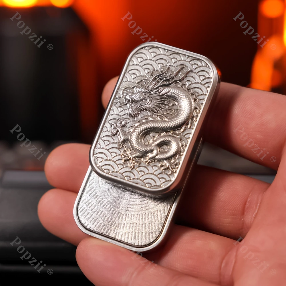 JYEDC Dragon illimité Push Slider diapason adultes soulagement du Stress jouet tours du bout des doigts EDC déclenche décompression jouet