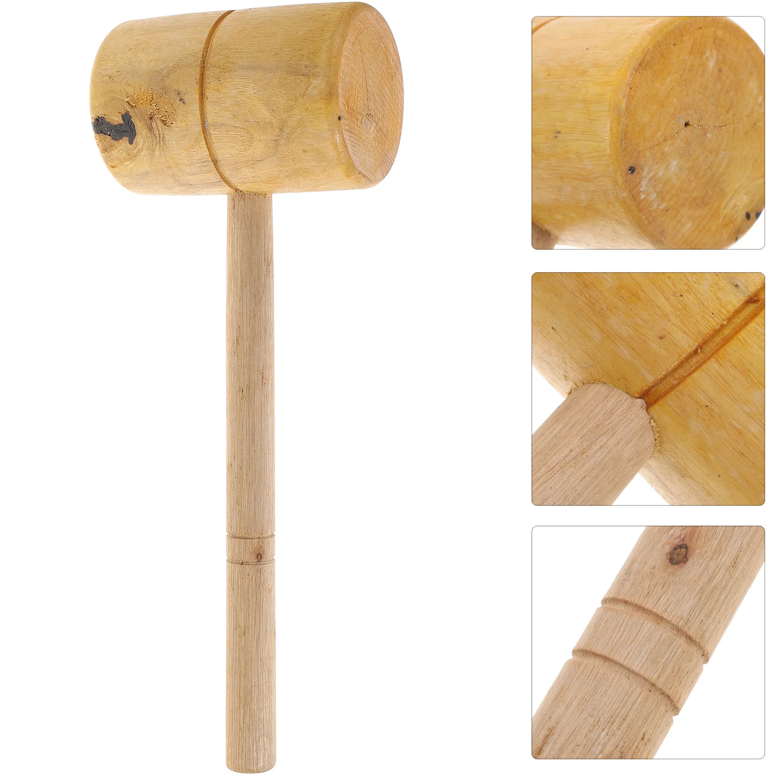 

SEWOART Wooden Hammer Carpentry Mallet Woodworking Tool for Jewelry Making and Tent Assembly