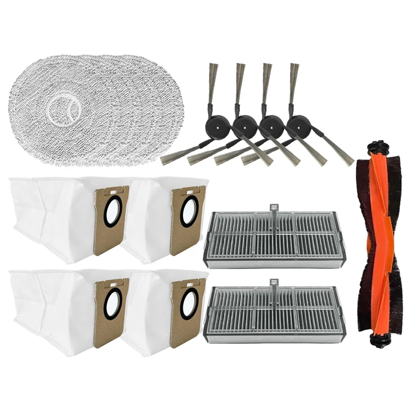 الصيف بيع استبدال أجزاء 15 قطعة فراغ فرشاة تصفية ممسحة القماش كيس لجميع الغبار عدة ل Xiaomi ل Mijia Omni M40 D110CN فراغ نظيفة