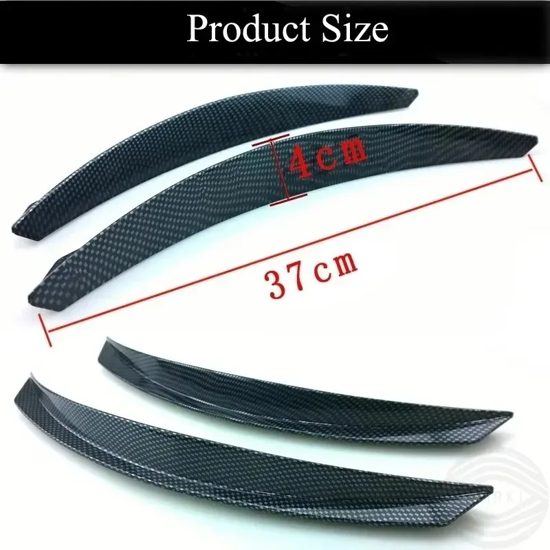 

Car Wheel Arch Bumper Anti-Collision Strip Fender Eyebrow Decoration Sticker New