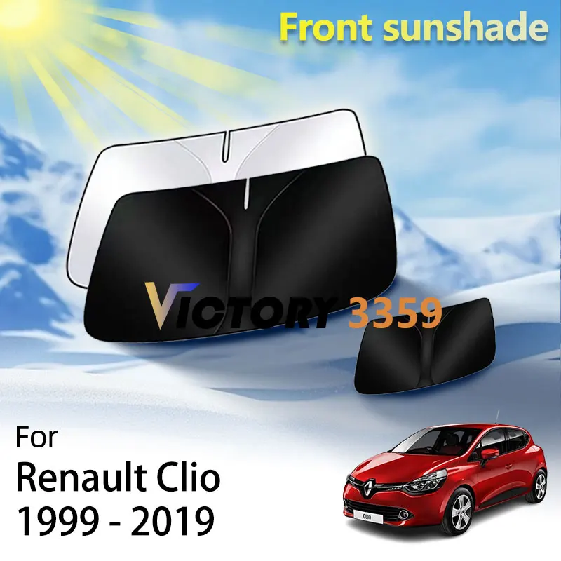 

Переднее солнцезащитное окно для Renault Clio 4 3 2 1999-2019 Lutecia, аксессуары, теплоизоляция лобового стекла, солнцезащитный козырек, защита от ультрафиолета