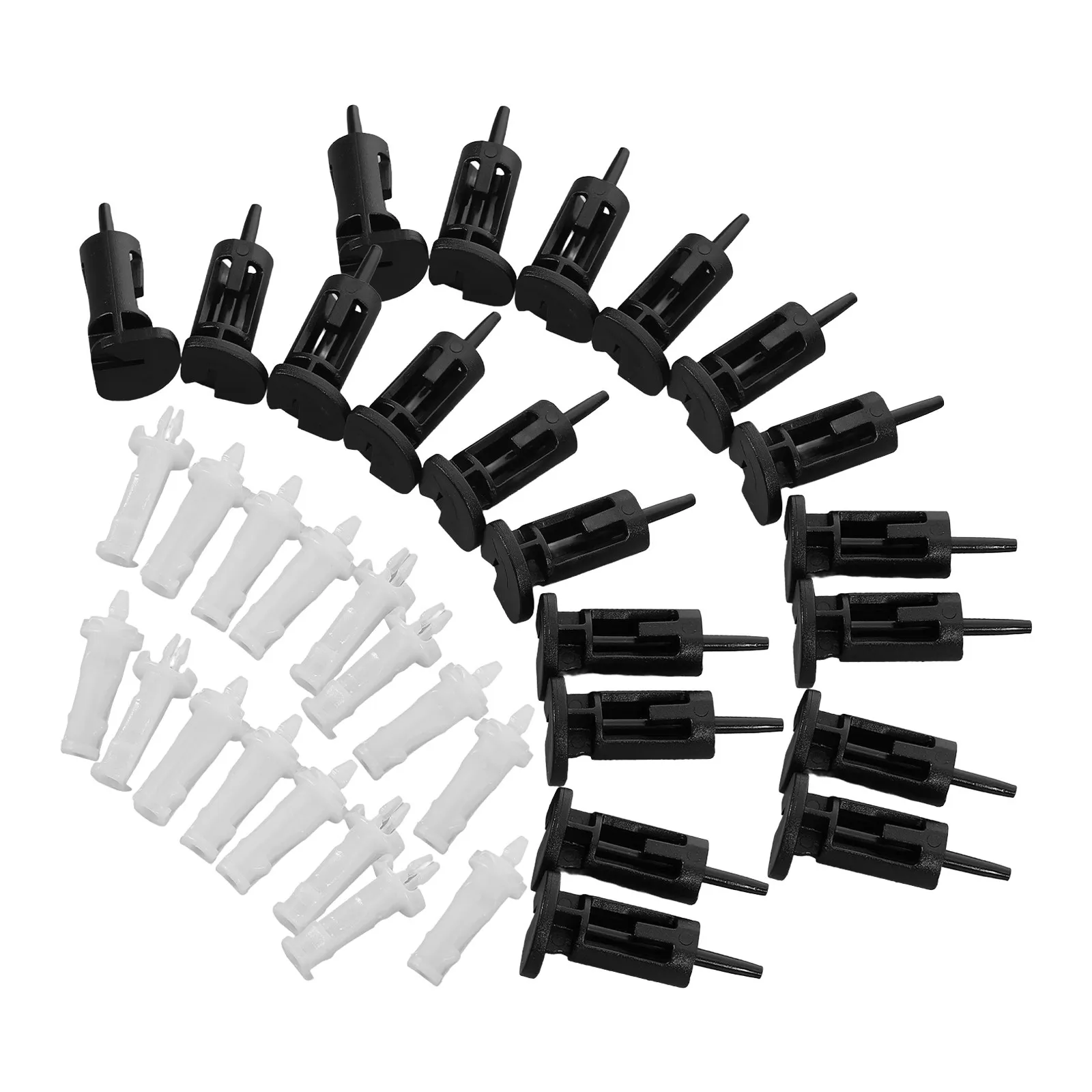 48Pairs CPU Fixing Supplies Radiator Mounting Pins and Clips for CPU Cooler Heat Sink Secure Fastening Cooling System Upgrade