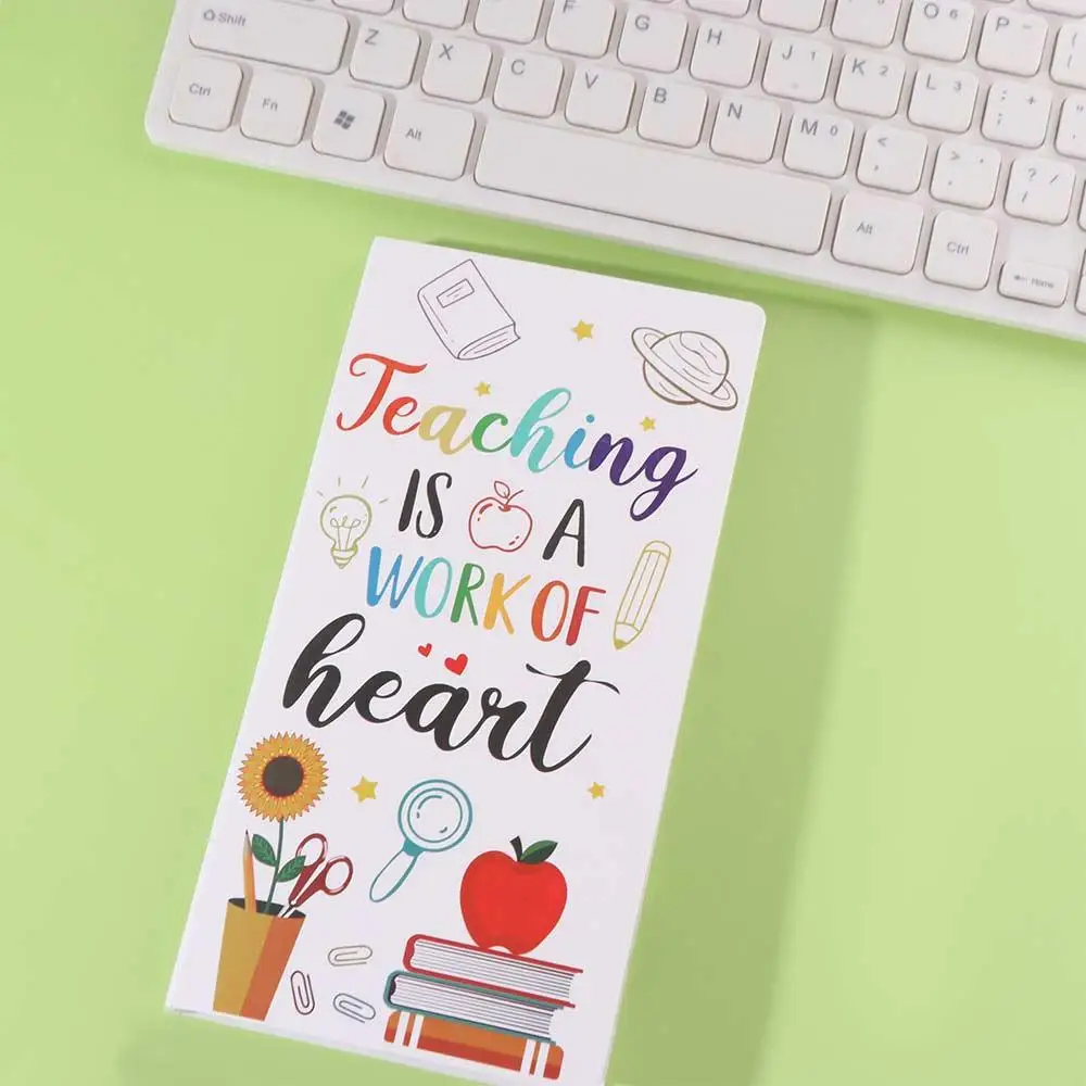 Teachers' Day Theme Teacher Sticky Notes Self-Stick Combination Sticky Note Pads To Do List Multi-piece Set Writing Memo Pads