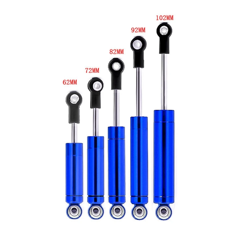 For D90 SCX10 Trx4 1/10 Simulation Built-In Spring Climbing Car Flat Running Off-Road Shock Absorber