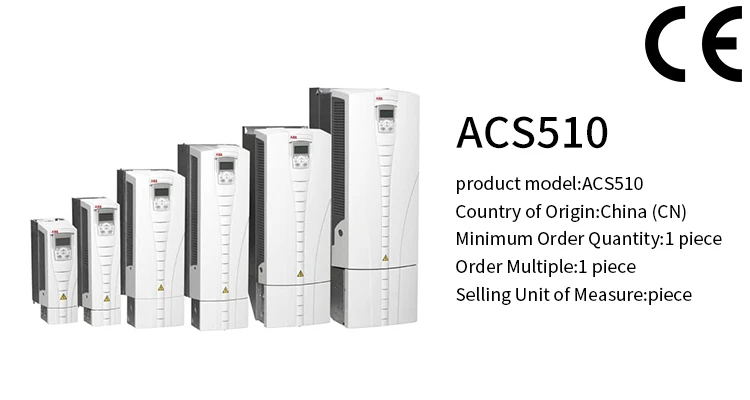 High Performance AB ACS510 VFD 1.1KW-160KW 380V Three Phase Frequency Converter AC Variable Frequency Drive Variable Drivers