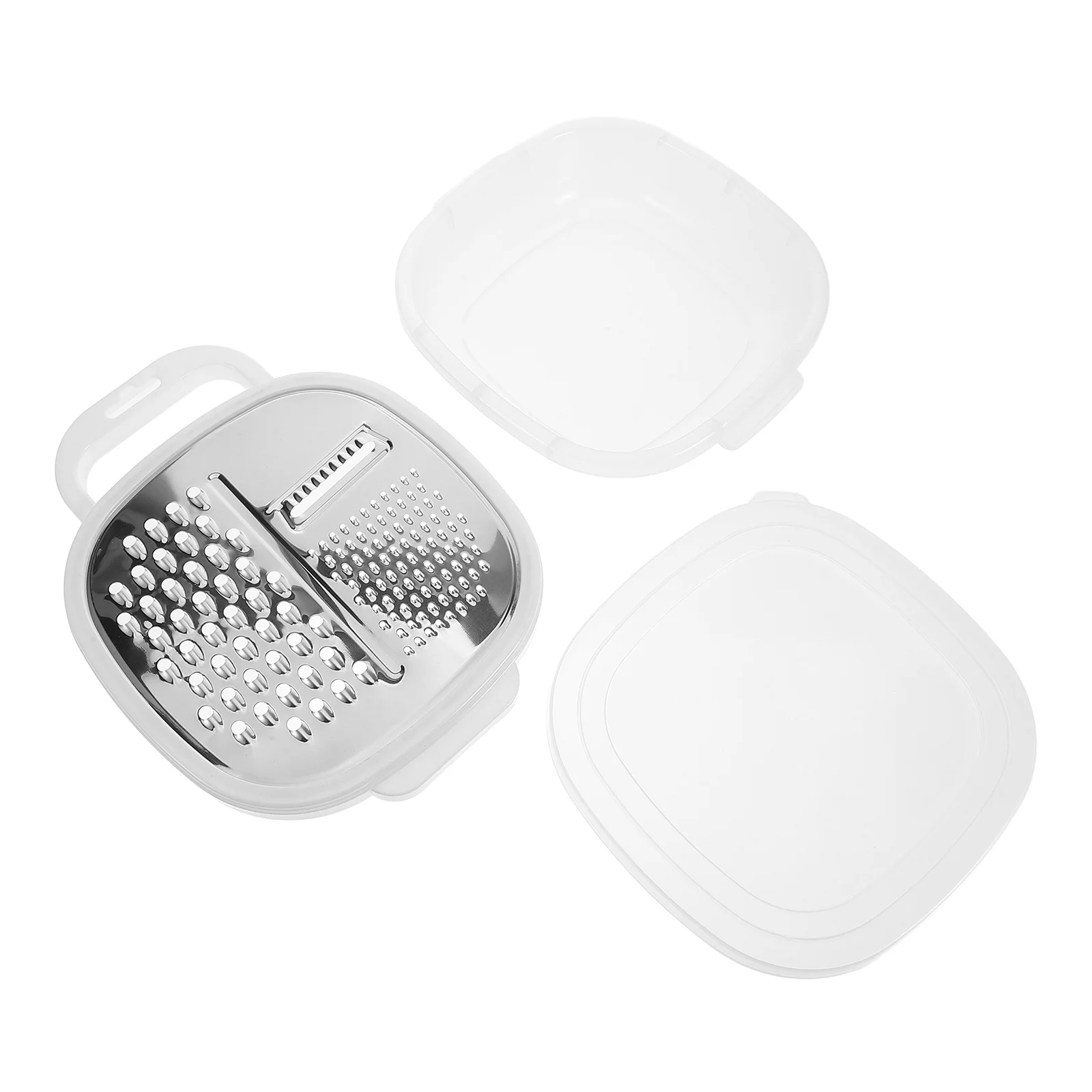 

Reusable Food Cutting Tool Cheese Grater Bowl Potato Carrot Vegetable Slicer Stainless Steel Kitchen Supplies Hand Grater Fruit