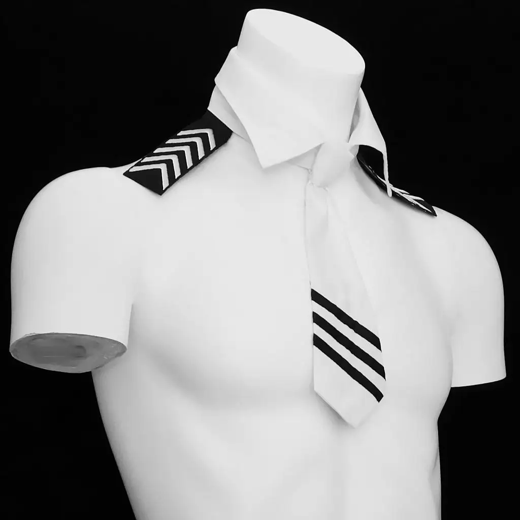 Stage Costume Men Sailor Navy Cosplay Set Figure Fabric Dance Outfit for Performance Costume Parties