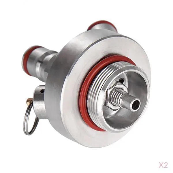 2pcs Stainless Keg Growler Spear Tap Dispenser growler,2L,3.6L 5L