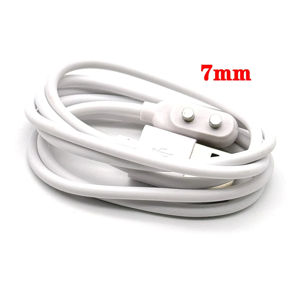 

2 Pin DC Magnetic Charging Cable 5/7mm center spacing Magnet Suctio USB Power charger for Beauty instrument Smart device