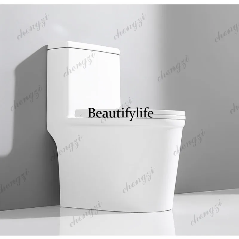 Bathroom small apartment ordinary toilet siphon type super swirl flush toilet