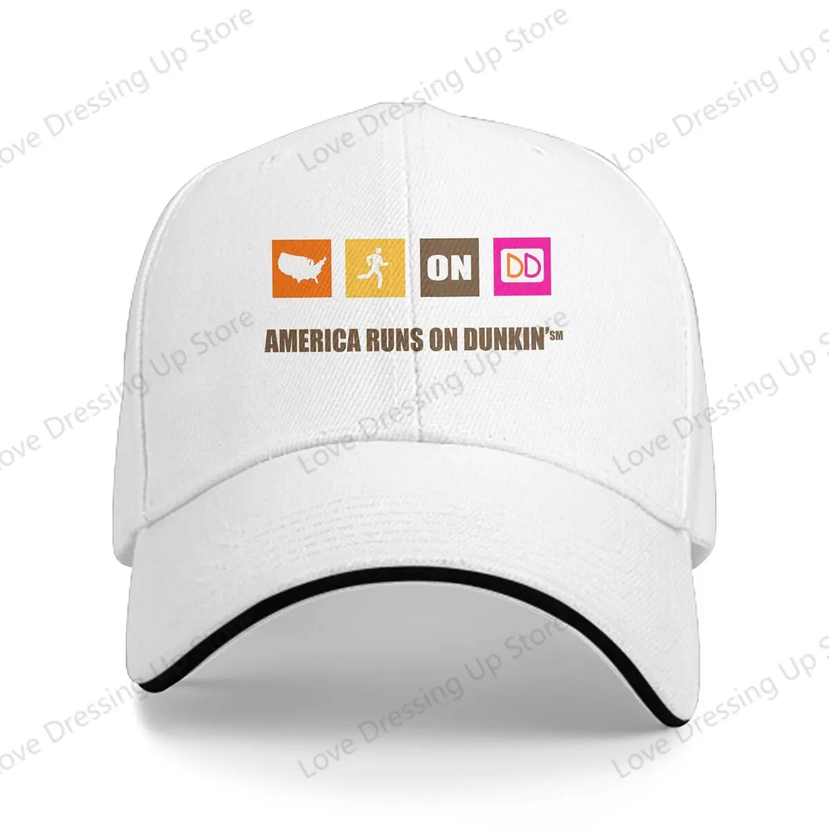 Новые бейсболки Dunkin Deeznuts для мужчин и женщин, американские бегуны на Dunkin, шляпа водителя грузовика, шляпы для гольфа