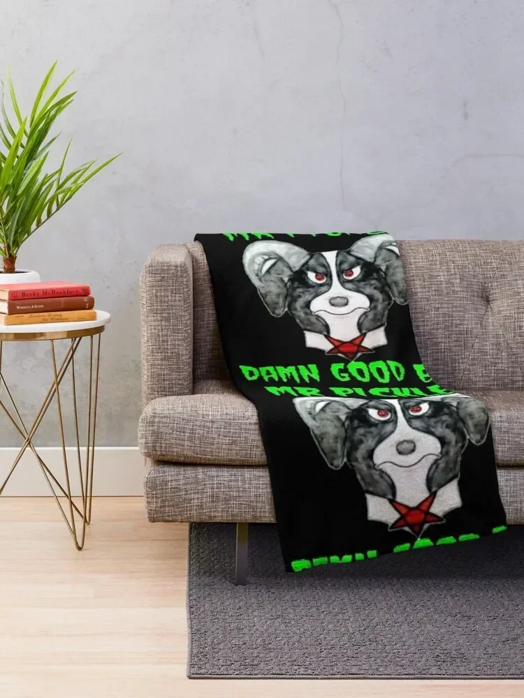 Mr Pickles - Damn Good Boy Throw Blanket Plush Sofa Quilt Blankets