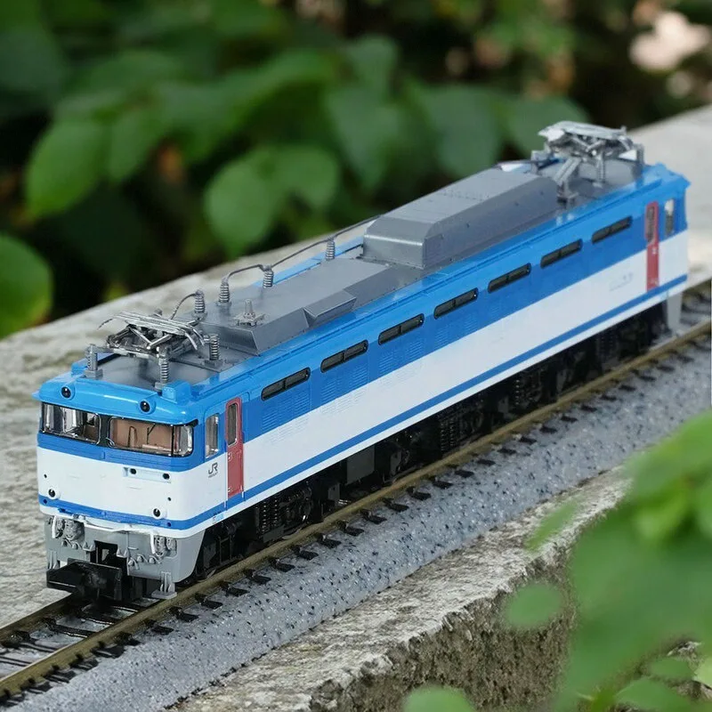 TOMIX N-type 1/150 Toy Train EF81-450 Electric Locomotive  7162 Blue Train Model Collectible Ornament Toy Gift for Boys