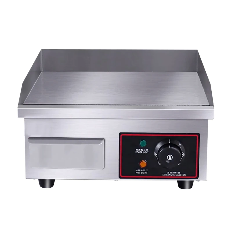 

Commercial electric grilling furnace, pancake machine, iron plate burning electric heating, iron plate squid burning