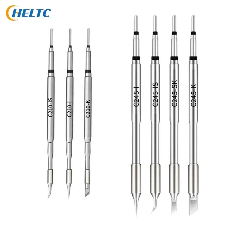 High Quality Super Fine C210 C245 Soldering Tip T26 Soldering Station T210 Integrated Heating Tip T26 S21 Straight Pointed Bend