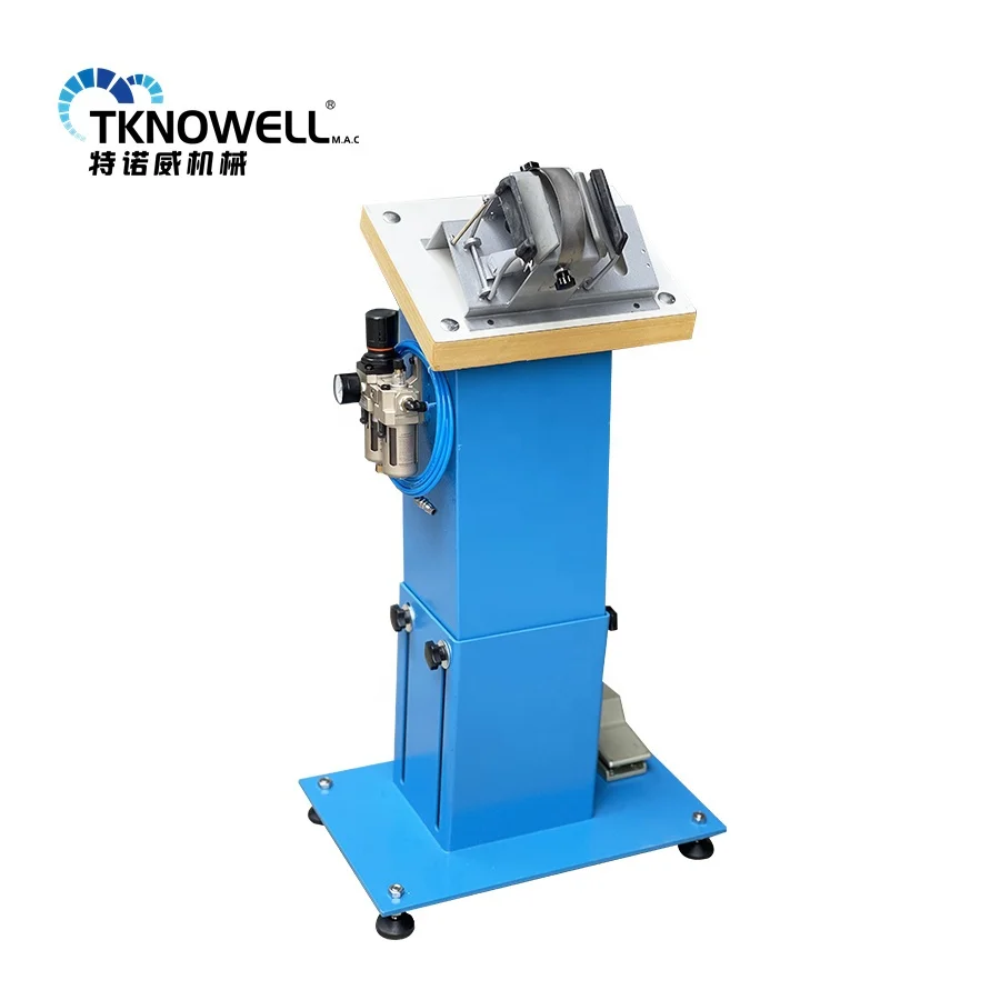 High Efficiency table type adjustable shoelace binding fixing machine