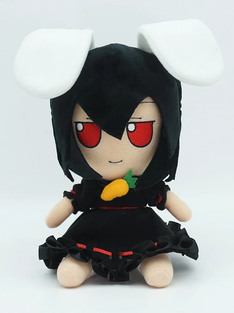 

Плюшевая игрушка Fumo TouHou Project Tewi Inaba, черная, новая версия, сидячая мягкая кукла, плюшевая фигурка, подарок для фанатов на день рождения