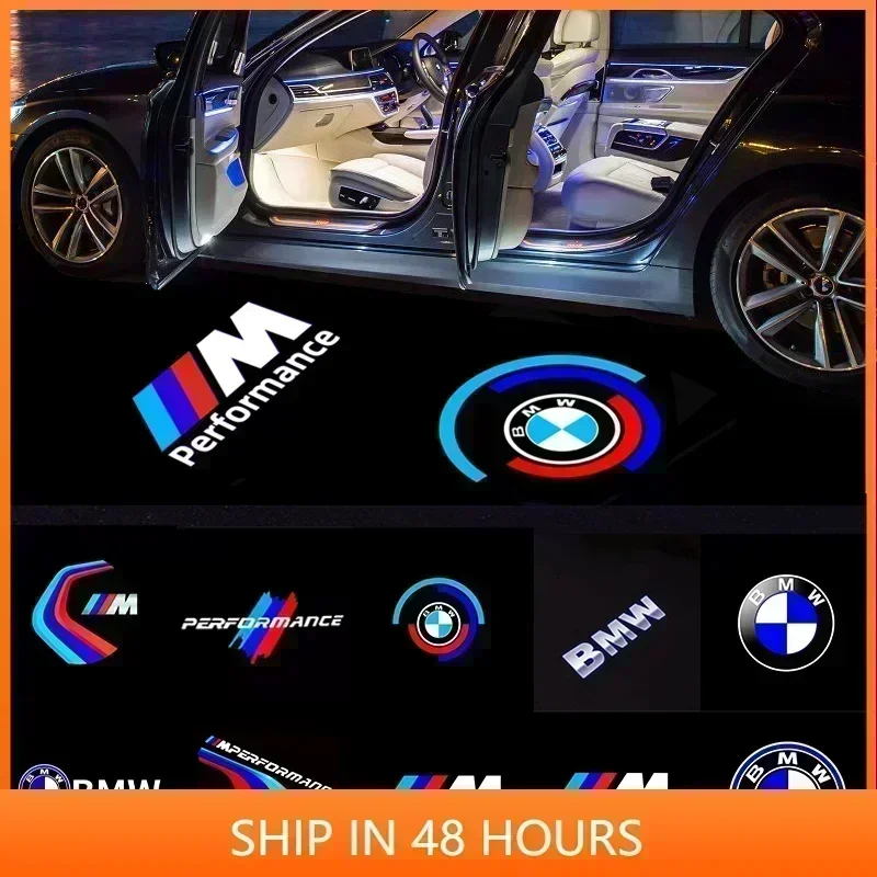 

/2/4Pcs Led Car Door Light Welcome Projector Logo Ghost Shadow Lamp For BMW E60 E61 E90 E91 E92 E93 F10 F11 GT Z4 Accessories