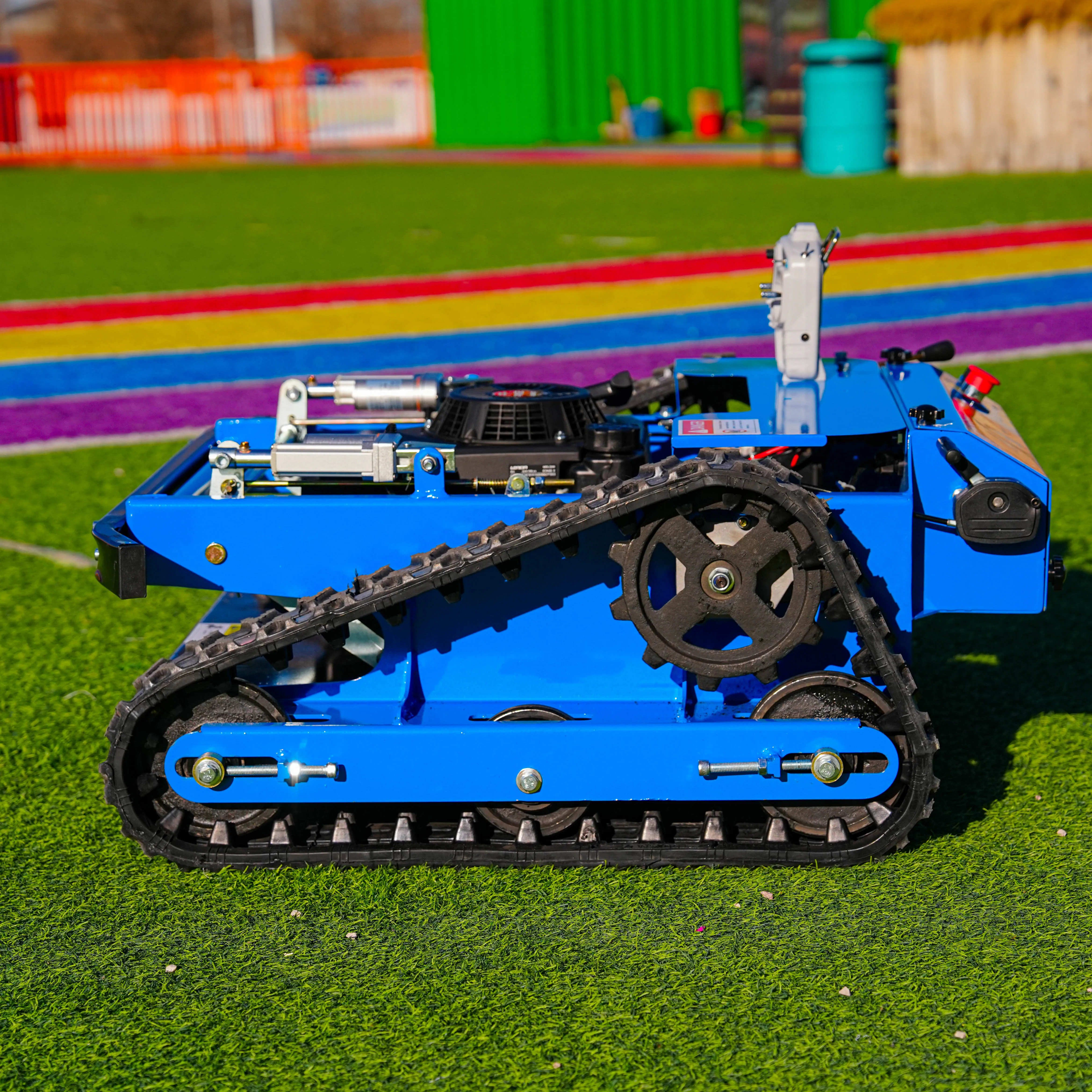 جزازة العشب الكهربائية المخصصة ذاتية الدفع LB رباعية الأشواط متعددة الوظائف للمزارع الصغيرة والمروج الحضرية لقطع العشب #5