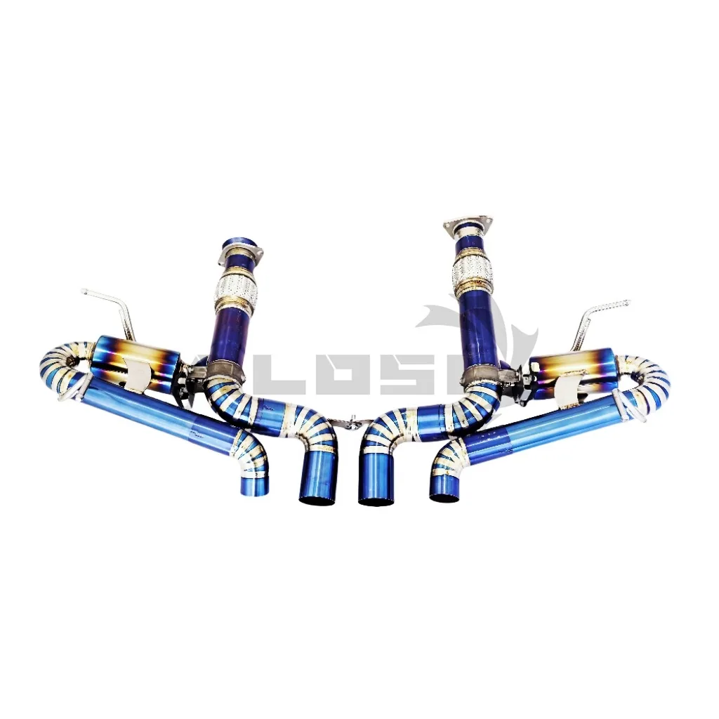 

Suitable for Chevrolet Corvette C8 Z06 2019-2023 Cat Back Exhaust System Titanium Exhaust Pipe