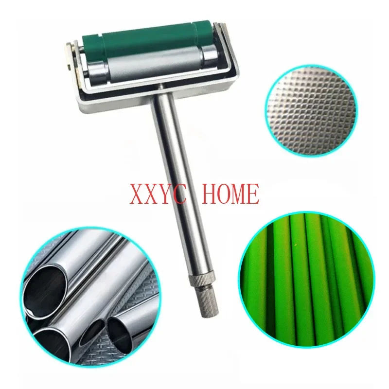 

Hand ink Proofer Film Applicator Ink Printing Stainless Steel Color Wheel Metal Anilox Roller Rubber Roller Ink Sampler Tool